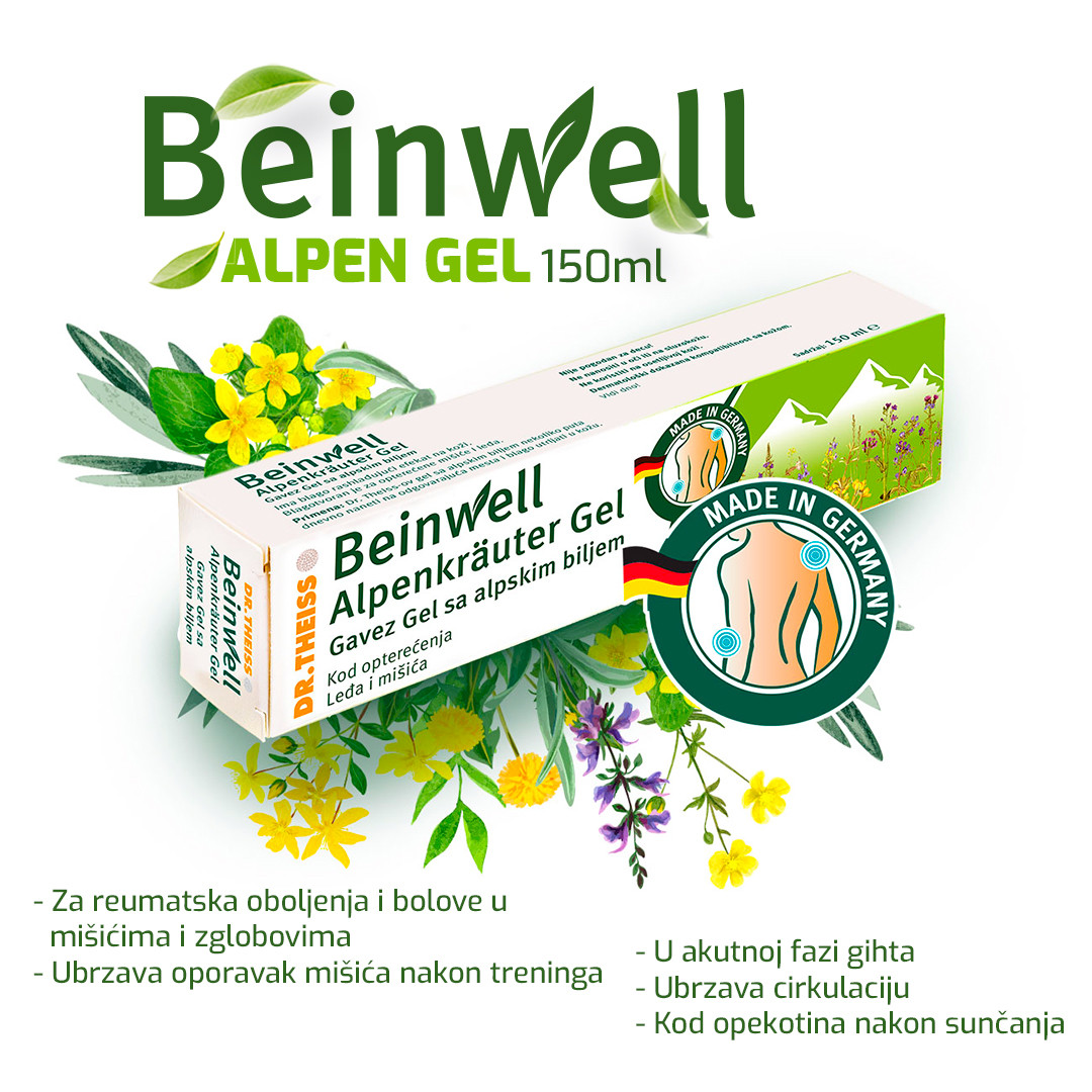Beinwell alpski gel 2